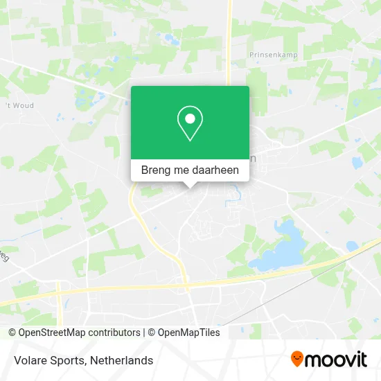 Volare Sports kaart