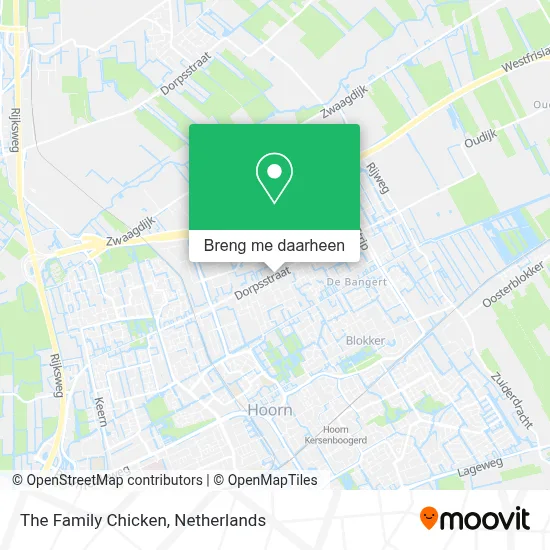 The Family Chicken kaart