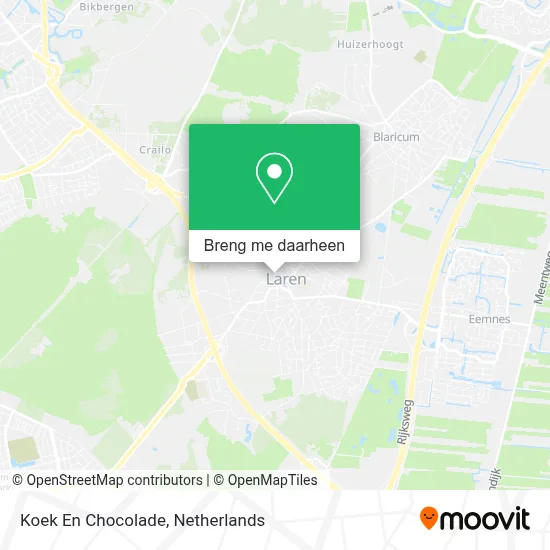 Koek En Chocolade kaart