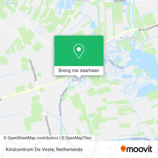 Kindcentrum De Veste kaart