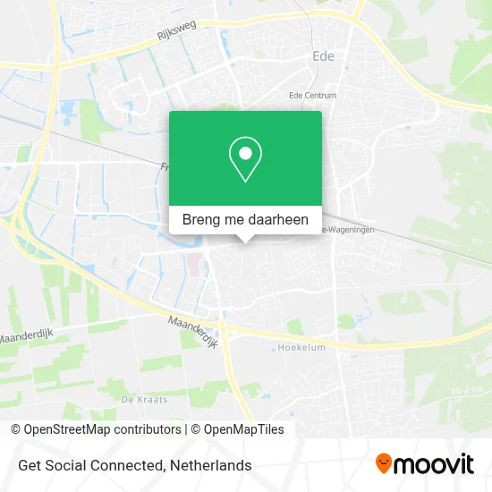 Get Social Connected kaart
