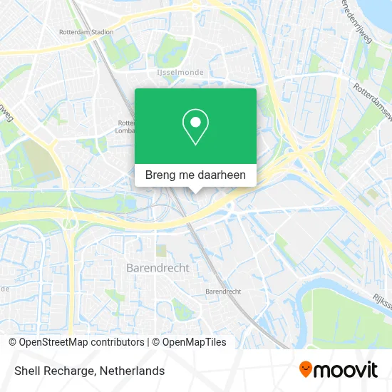 Shell Recharge kaart