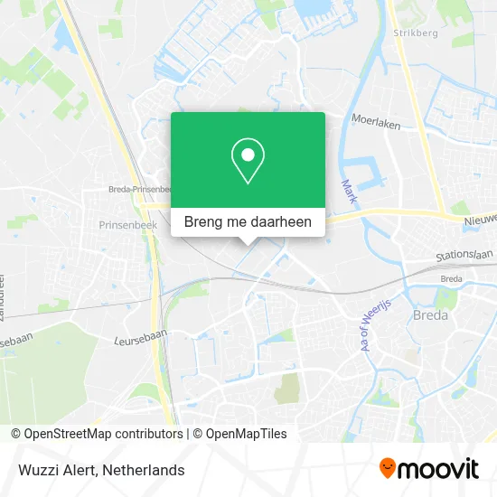 Wuzzi Alert kaart
