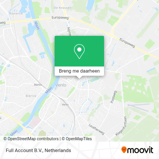 Full Account B.V. kaart