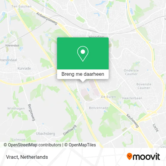 Vract kaart