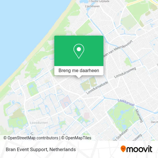 Bran Event Support kaart
