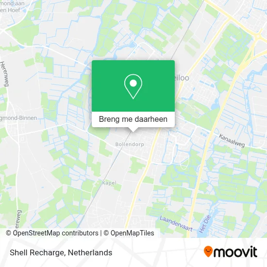 Shell Recharge kaart