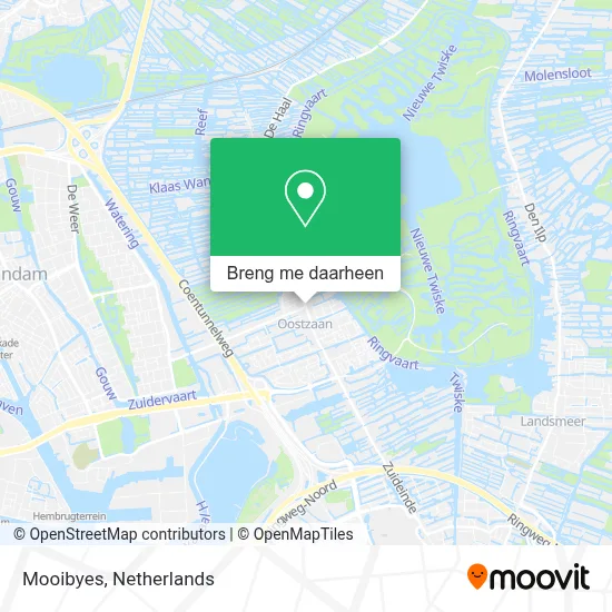 Mooibyes kaart