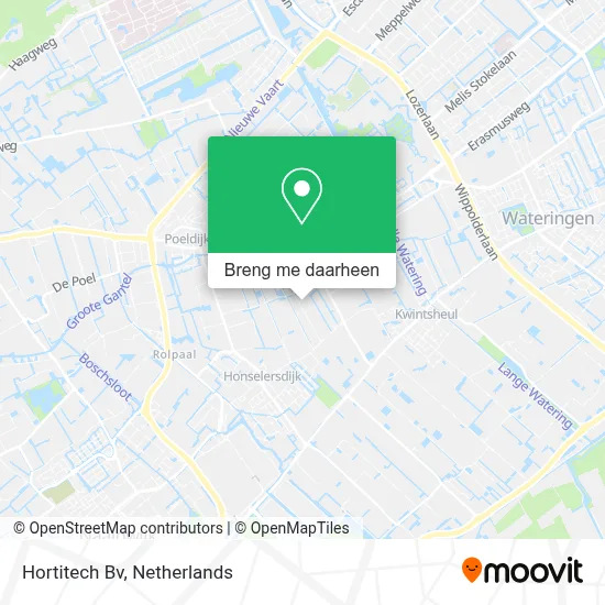 Hortitech Bv kaart