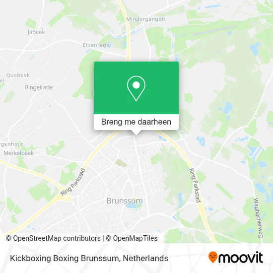 Kickboxing Boxing Brunssum kaart