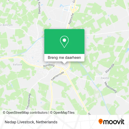 Nedap Livestock kaart