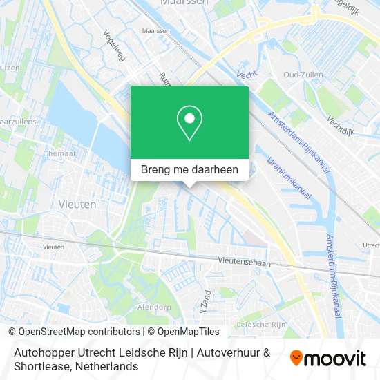 Autohopper Utrecht Leidsche Rijn | Autoverhuur & Shortlease kaart