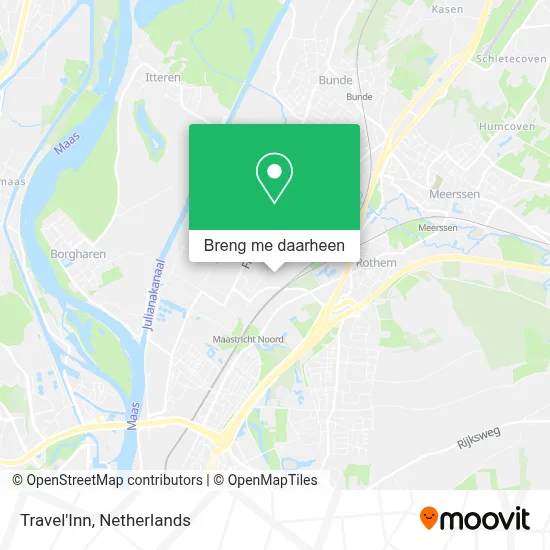 Travel'Inn kaart