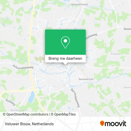Veluwer Bouw kaart