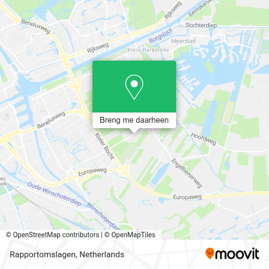 Rapportomslagen kaart