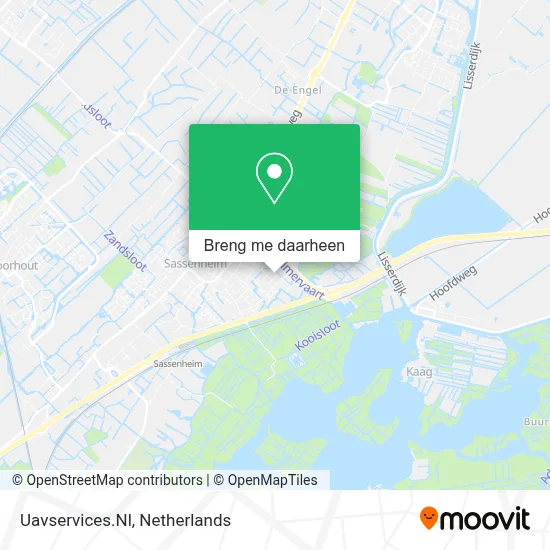 Uavservices.Nl kaart