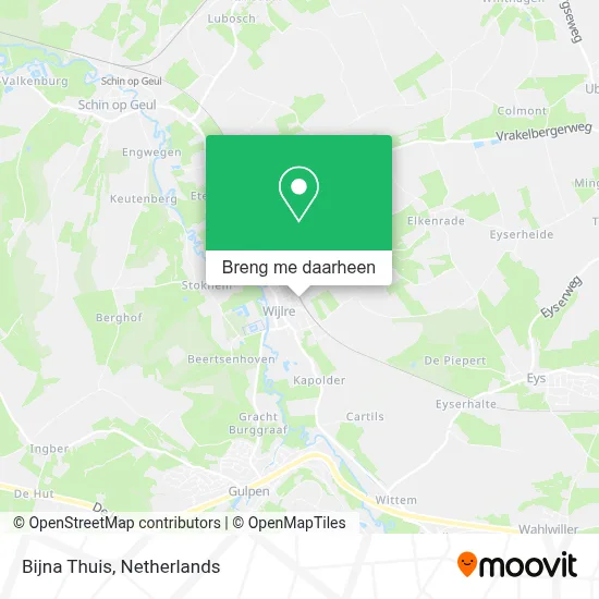 Bijna Thuis kaart