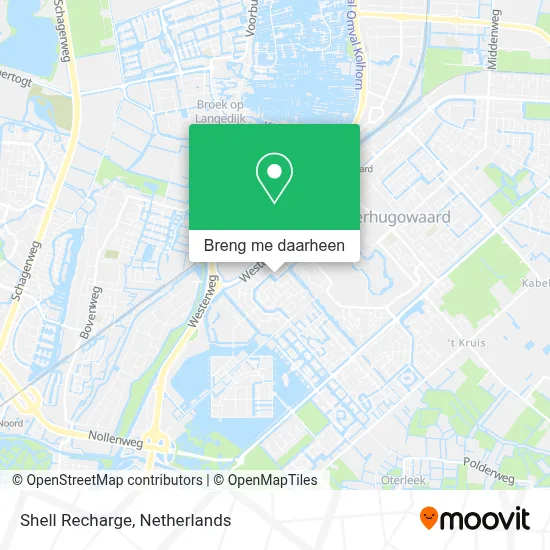 Shell Recharge kaart