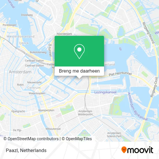 Paazl kaart