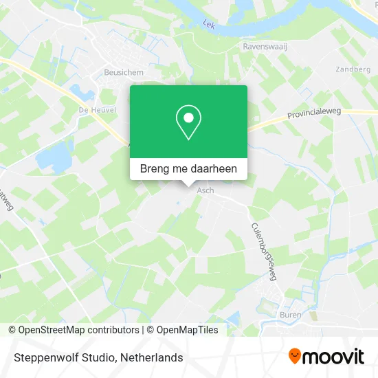 Steppenwolf Studio kaart