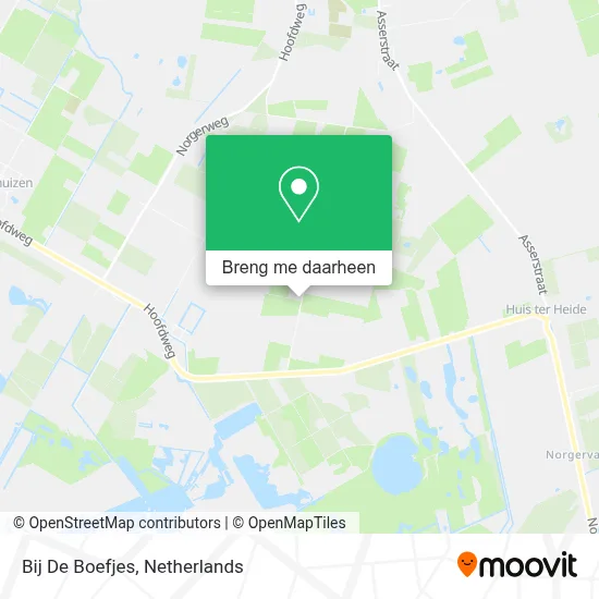 Bij De Boefjes kaart