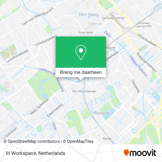 III Workspace kaart