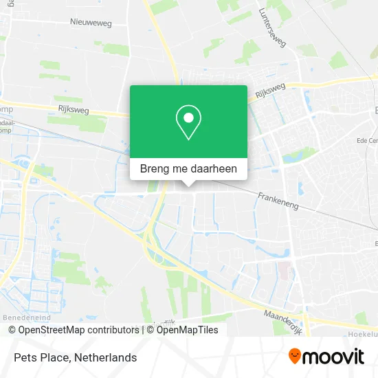 Pets Place kaart