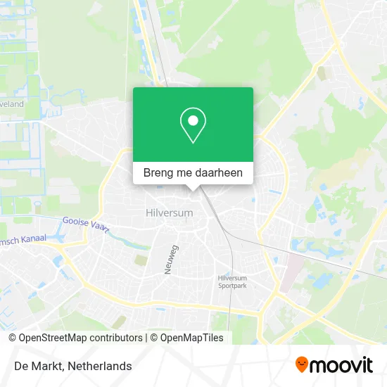 De Markt kaart