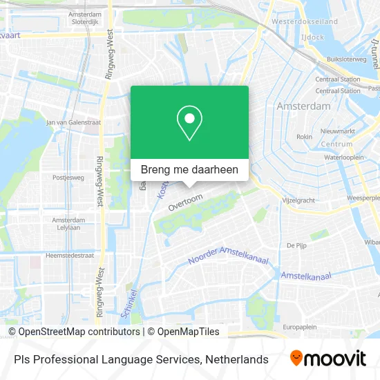 Pls Professional Language Services kaart