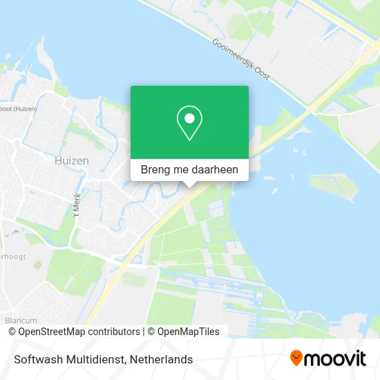Softwash Multidienst kaart