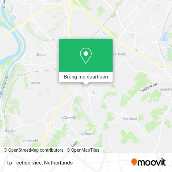 Tp Techservice kaart