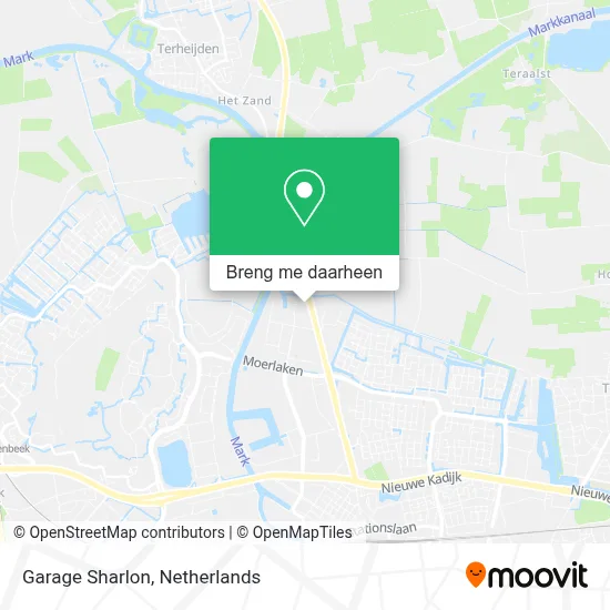 Garage Sharlon kaart