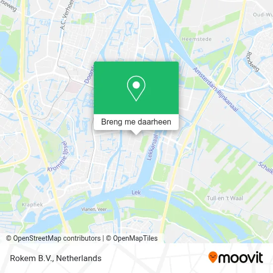 Rokem B.V. kaart