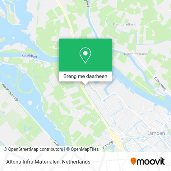 Altena Infra Materialen kaart