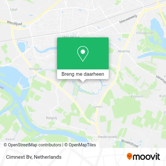 Cimnext Bv kaart