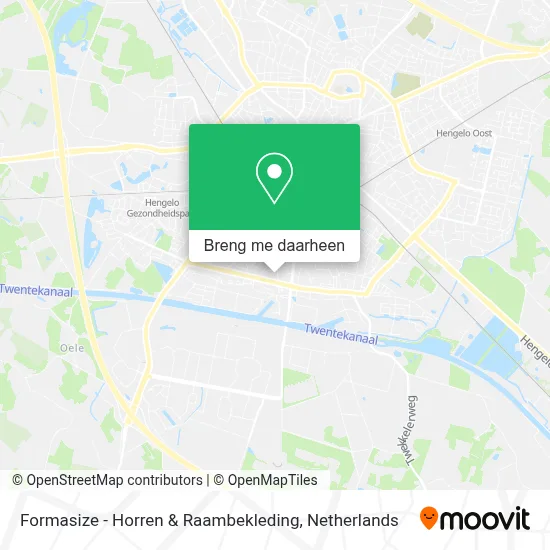 Formasize - Horren & Raambekleding kaart