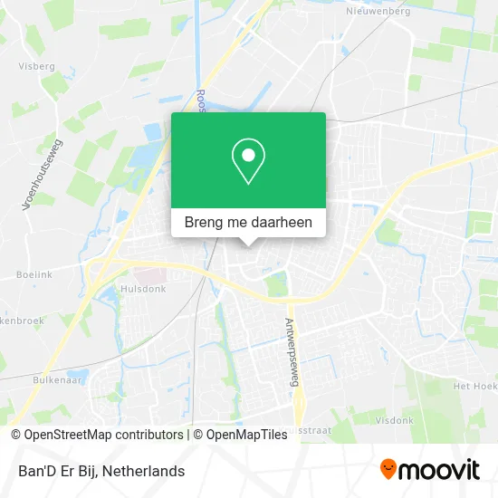 Ban'D Er Bij kaart