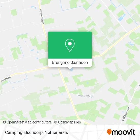 Camping Elsendorp kaart