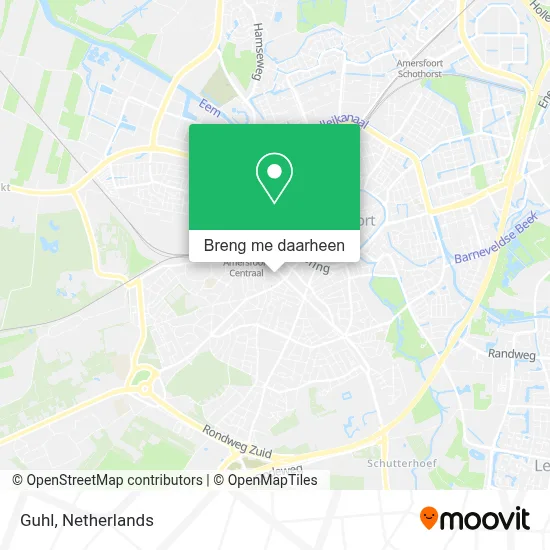 Guhl kaart
