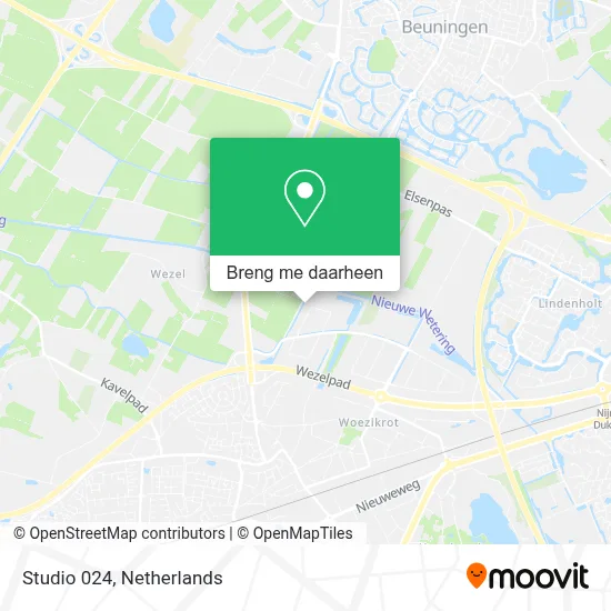 Studio 024 kaart