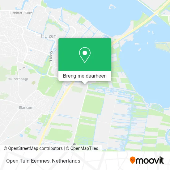 Open Tuin Eemnes kaart
