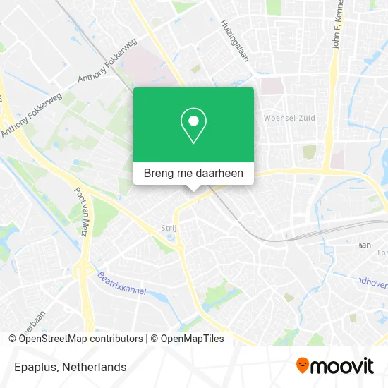 Epaplus kaart