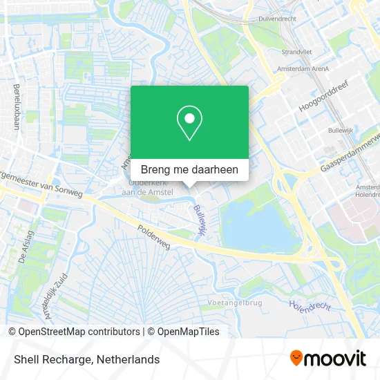 Shell Recharge kaart