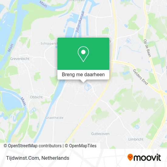 Tijdwinst.Com kaart