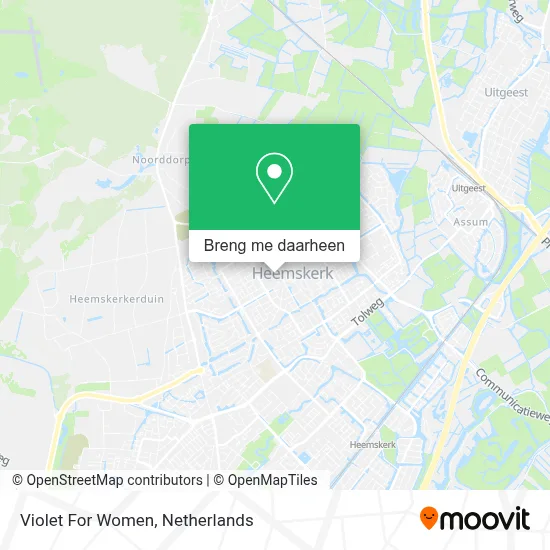 Violet For Women kaart