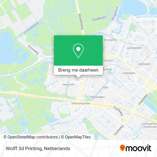 Wolff 3d Printing kaart