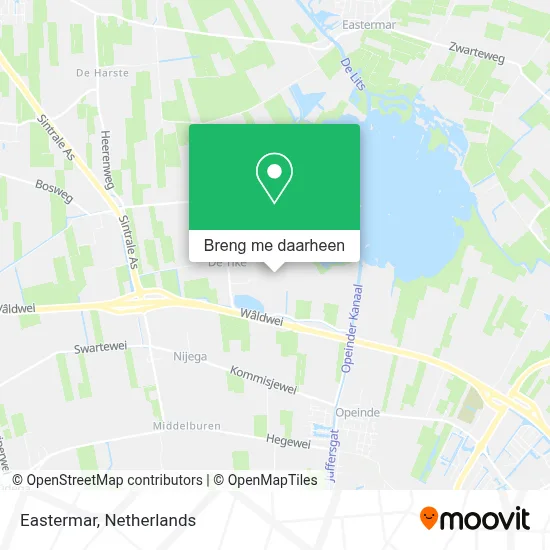 Eastermar kaart