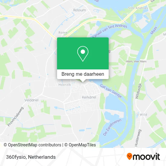 360fysio kaart