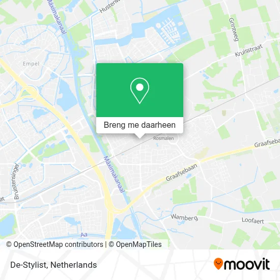 De-Stylist kaart