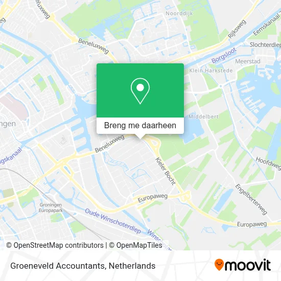 Groeneveld Accountants kaart